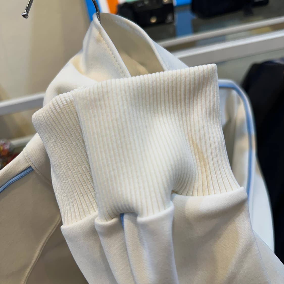 80년대 프레드페리 화이트 트랙탑 져지 S 상품이미지6
