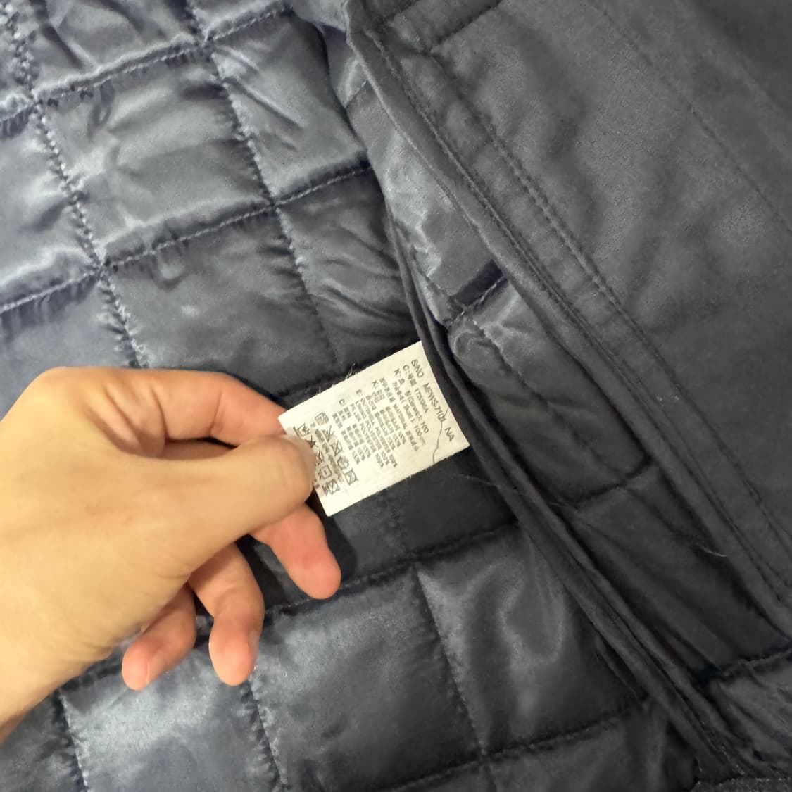 마인드브릿지 퀄팅 셔츠자켓 100사이즈 상품이미지3