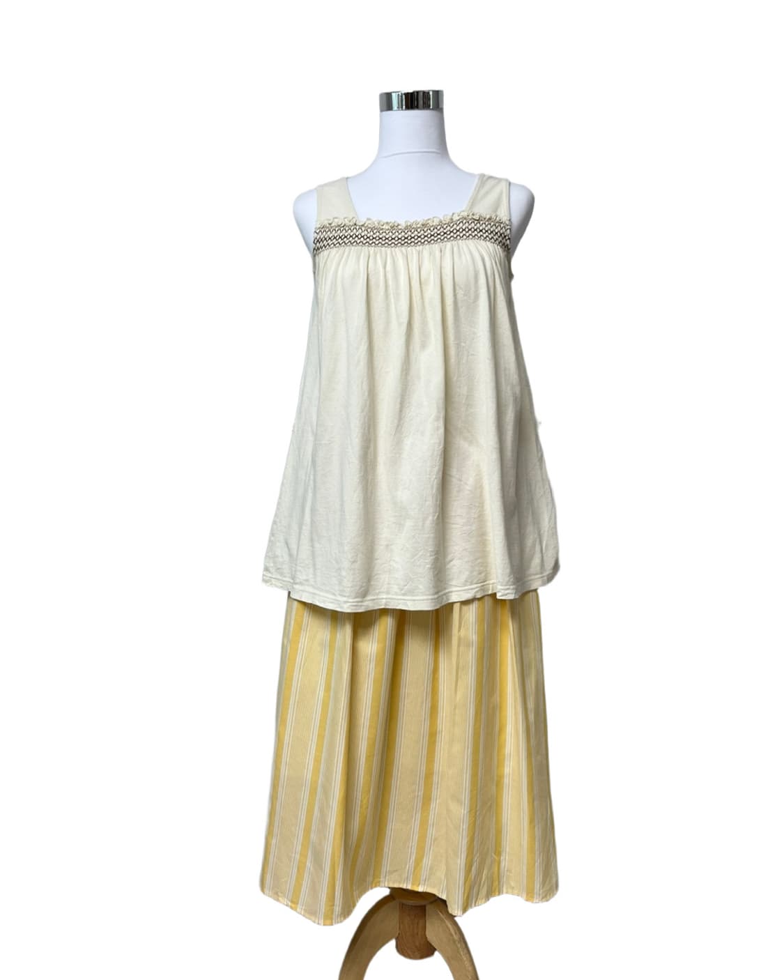 Yellow stripe skirt 상품이미지4