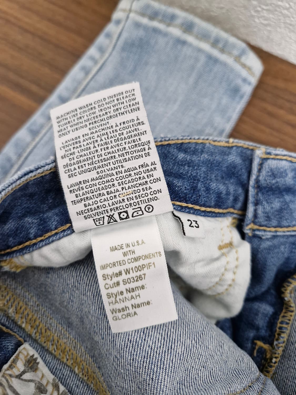 [23] SIWY 씨위 페인트 스플래터 스키니 데님 상품이미지6