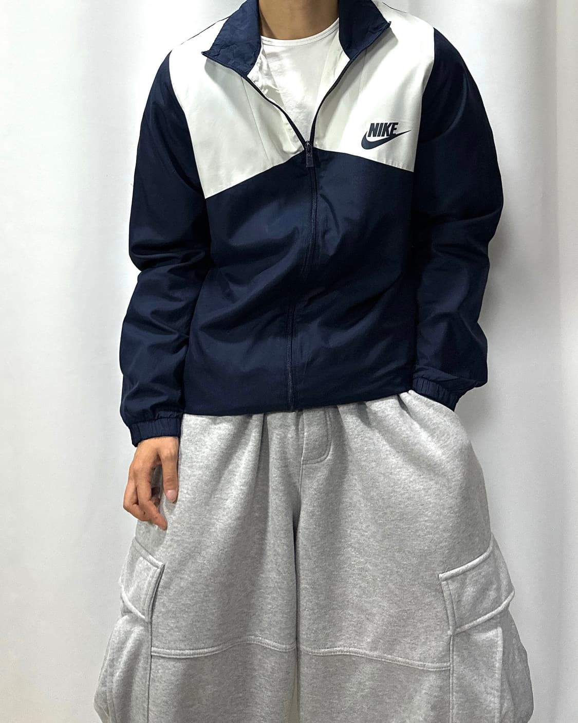 Nike 나이키 올드스쿨 배색 바람막이 상품이미지2