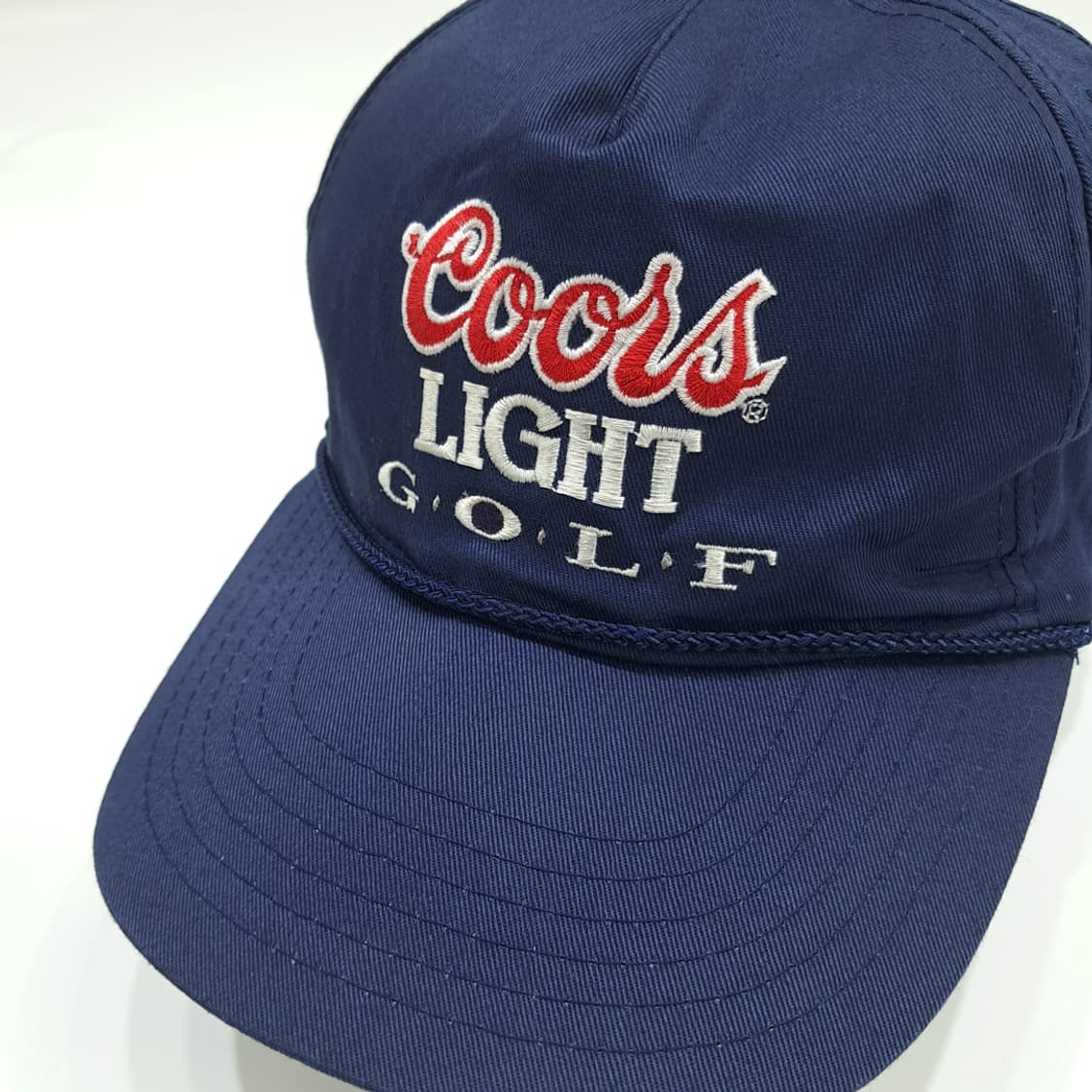 Vintage Coors Light Golf Rope Cap P1549 상품이미지1