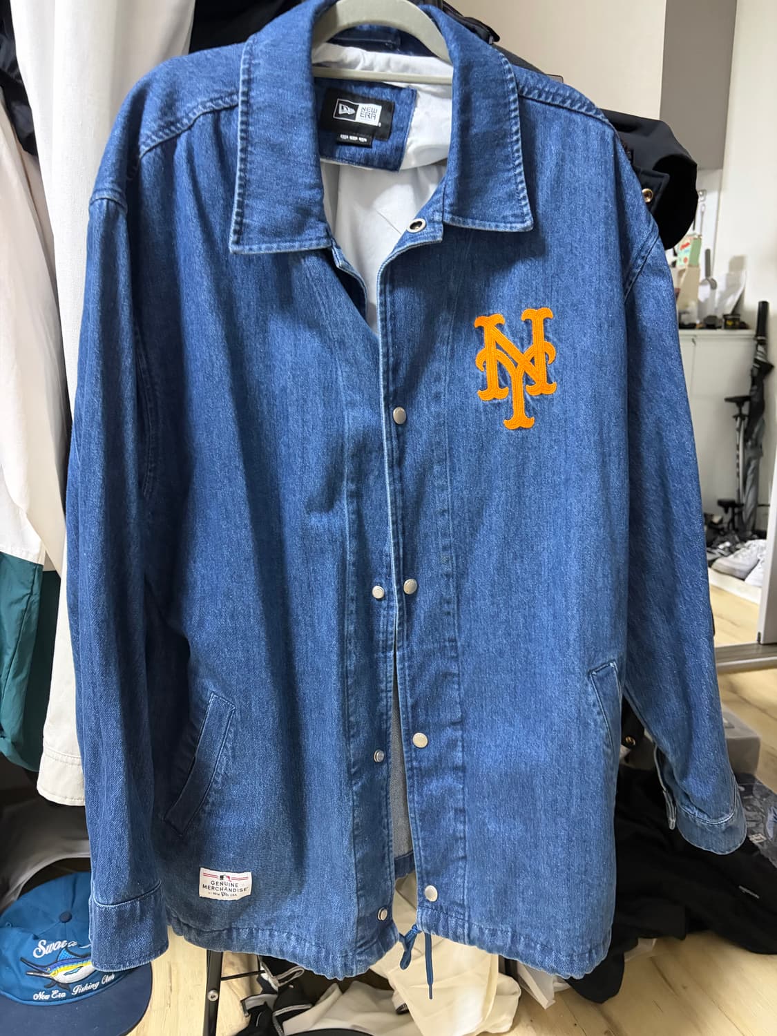 뉴에라 뉴욕 메츠 코치 데님자켓 XXL 상품이미지1
