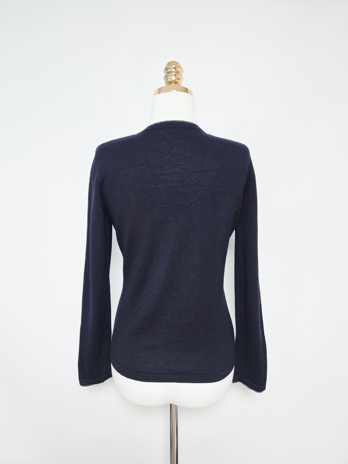 (sale) 꾸레쥬 울100 블랙 가디건 상품이미지4