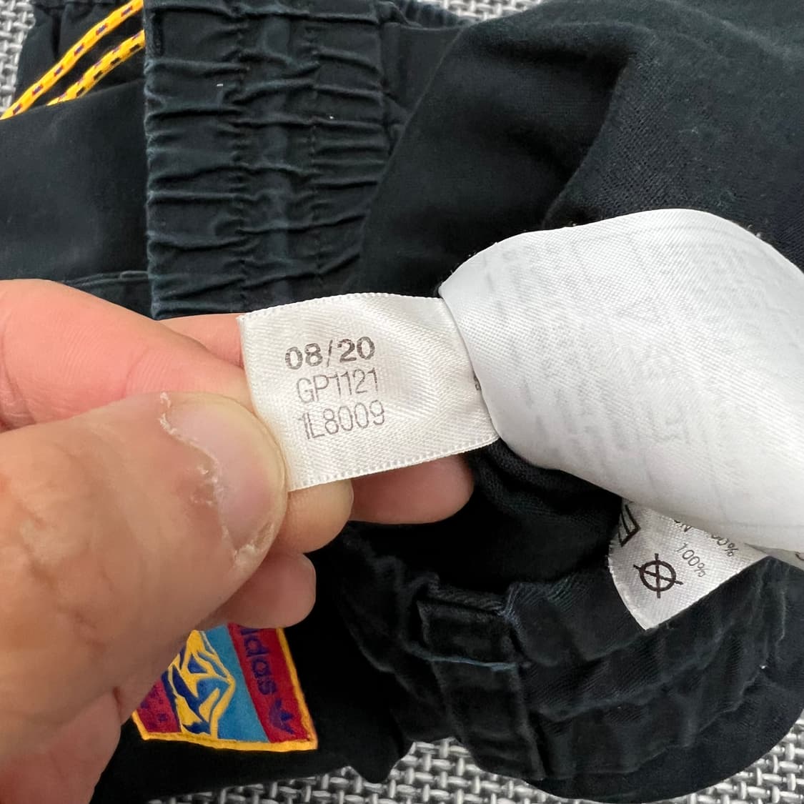 아디다스 빈티지 코튼 팬츠 상품이미지3