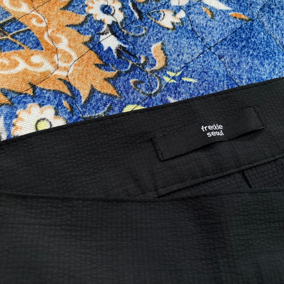 freckle 프레클 플리츠 벨트 스커트 치마 블랙 롱 상품이미지7