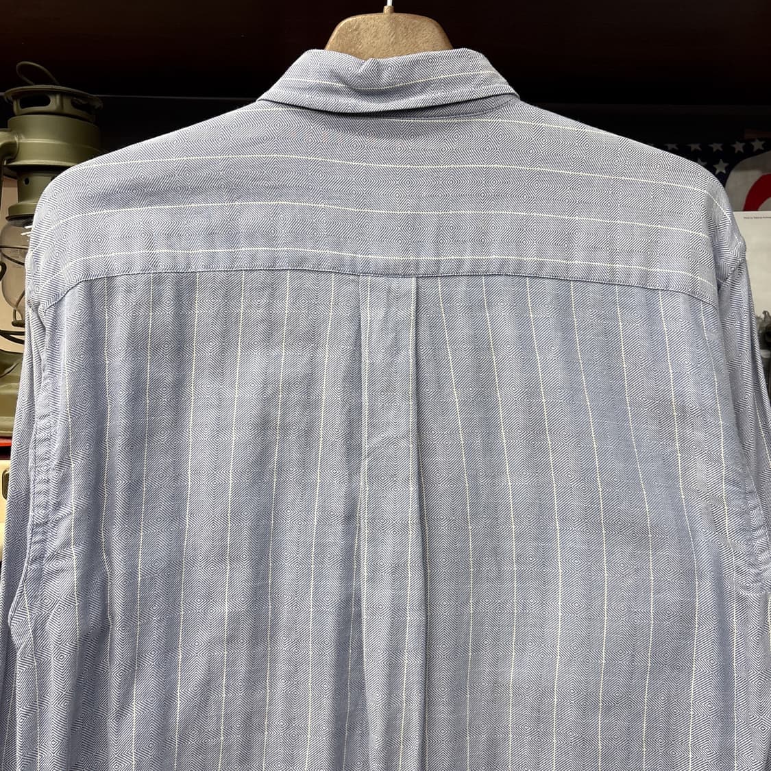 00s 파타고니아 오가닉코튼 지오매트릭 자카드 패턴셔츠 N964 상품이미지6