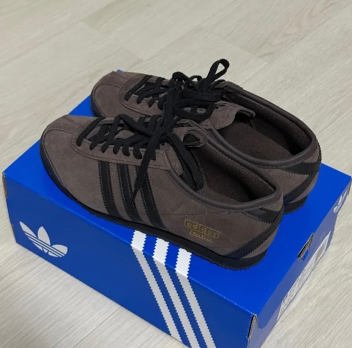 아디다스 이탈리아 70s - 다크브라운:블랙 상품이미지3