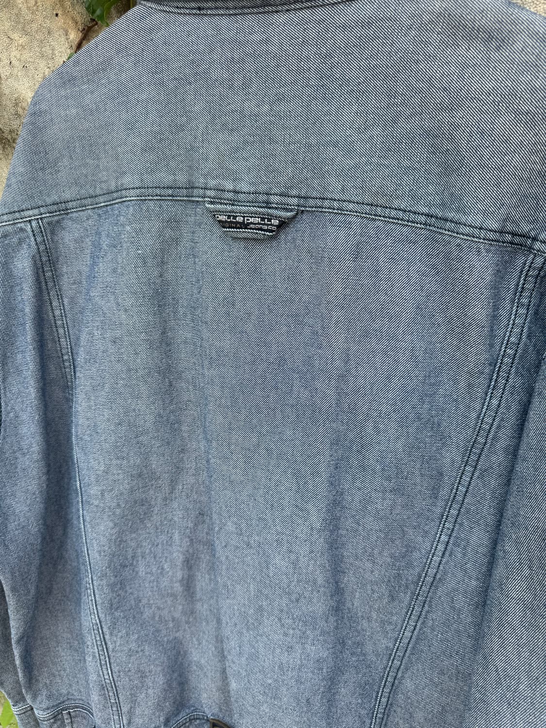 00s pellepelle 펠레펠레 올드 힙합 데님 트러커 자켓 상품이미지5