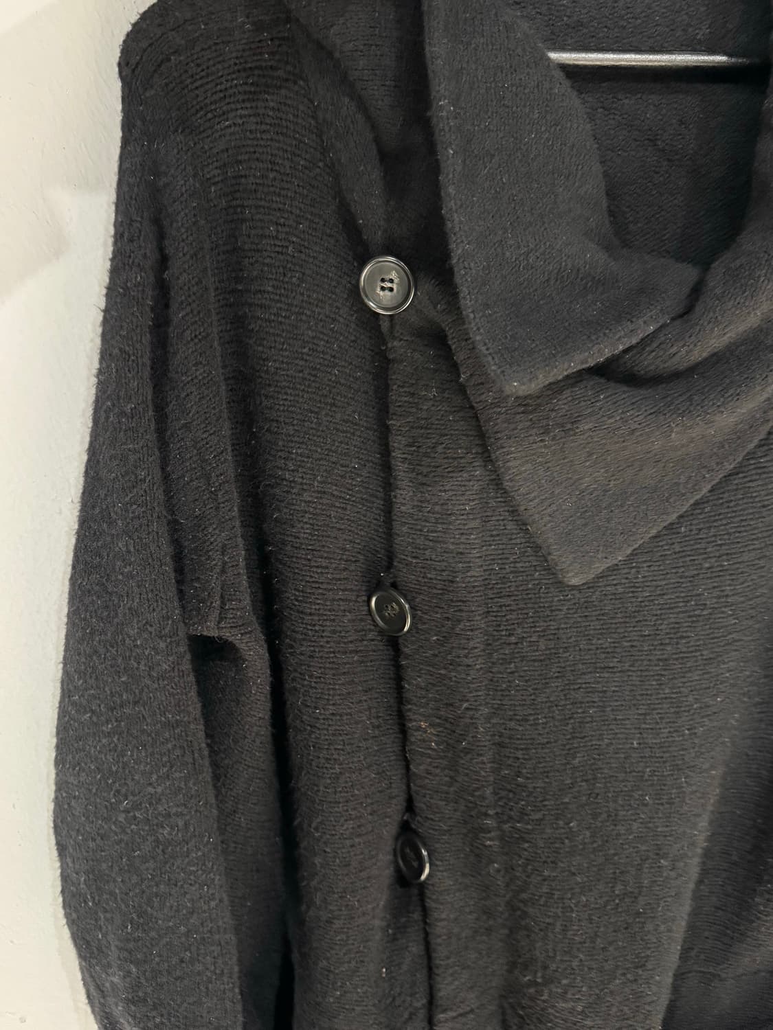 Zucca 주카 비대칭 울 니트 가디건코트  상품이미지4