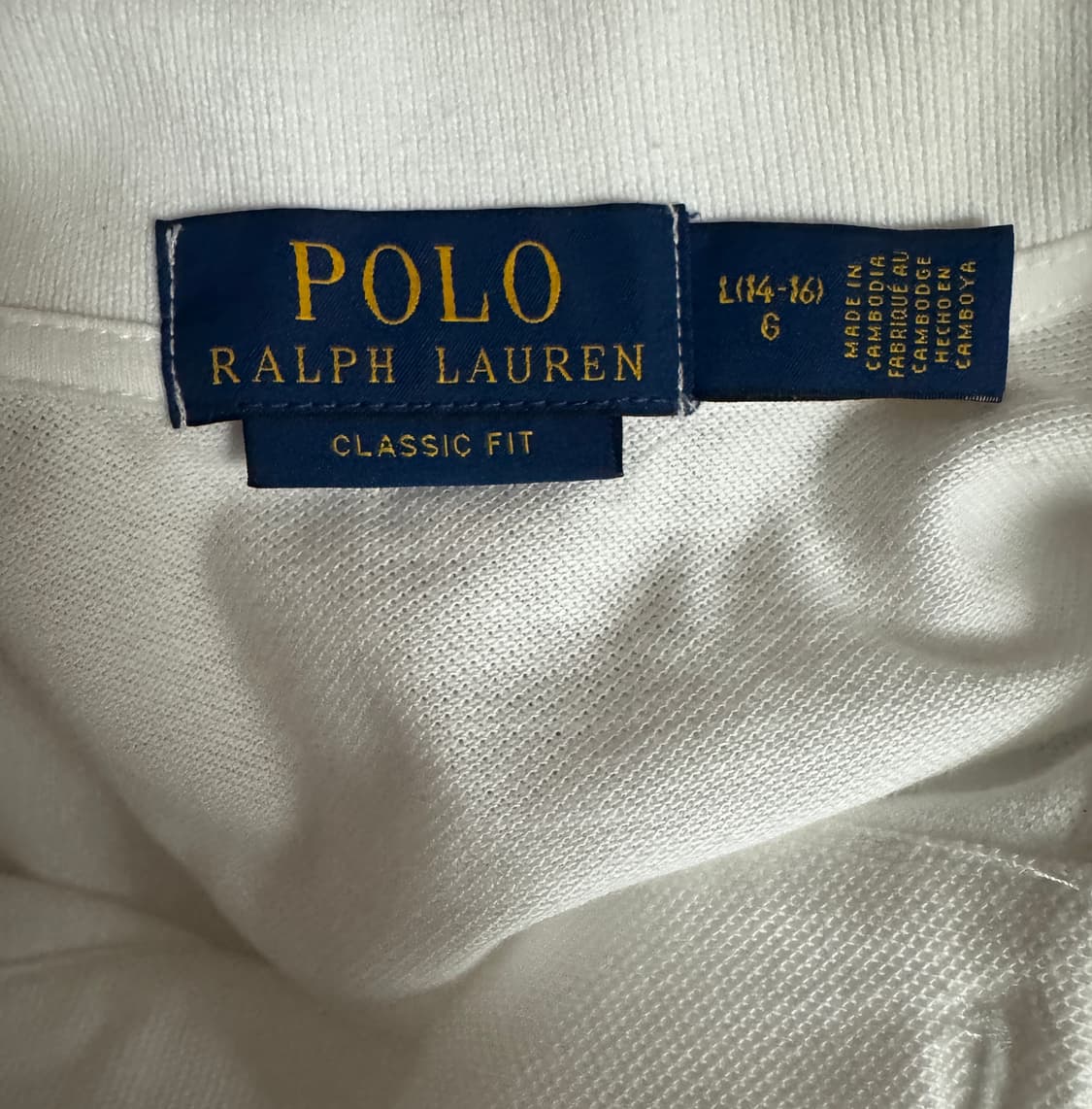 폴로 랄프로렌 빅포니 반팔 L 상품이미지5