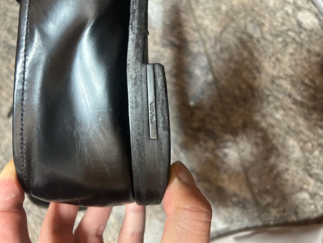 프라다 클래식 드레스 로퍼 uk10 상품이미지5