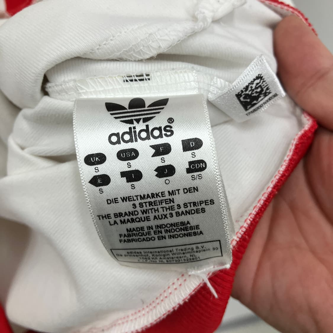 아디다스 00s 재팬 화이트/레드 트랙탑 져지 상품이미지4