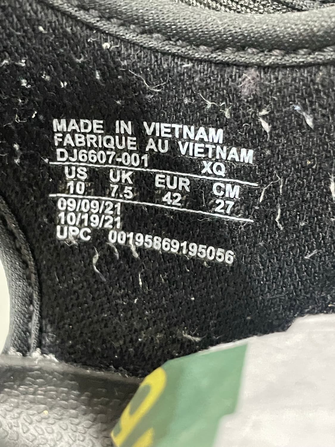 나이키 비스타 샌들 블랙 화이트 270 (gr-4449) 상품이미지10