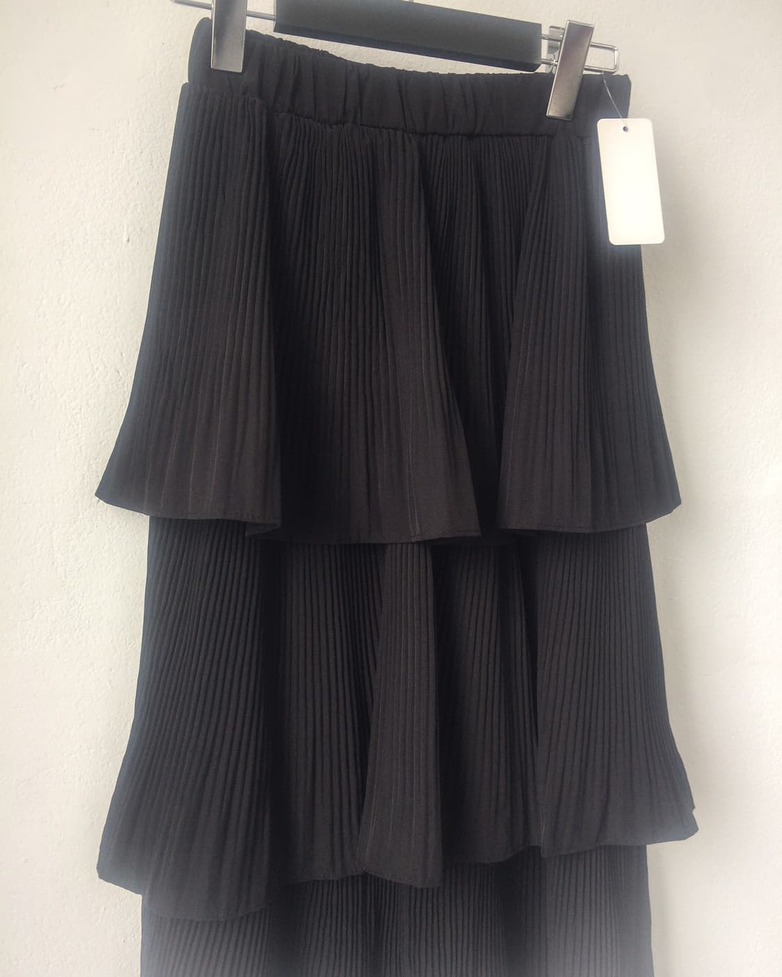 Pleats layer long skirt 상품이미지2