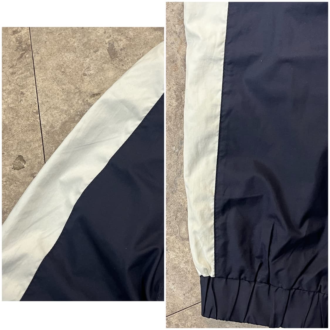 퓨마 배색 바람막이 네이비 L #csz2892 상품이미지8