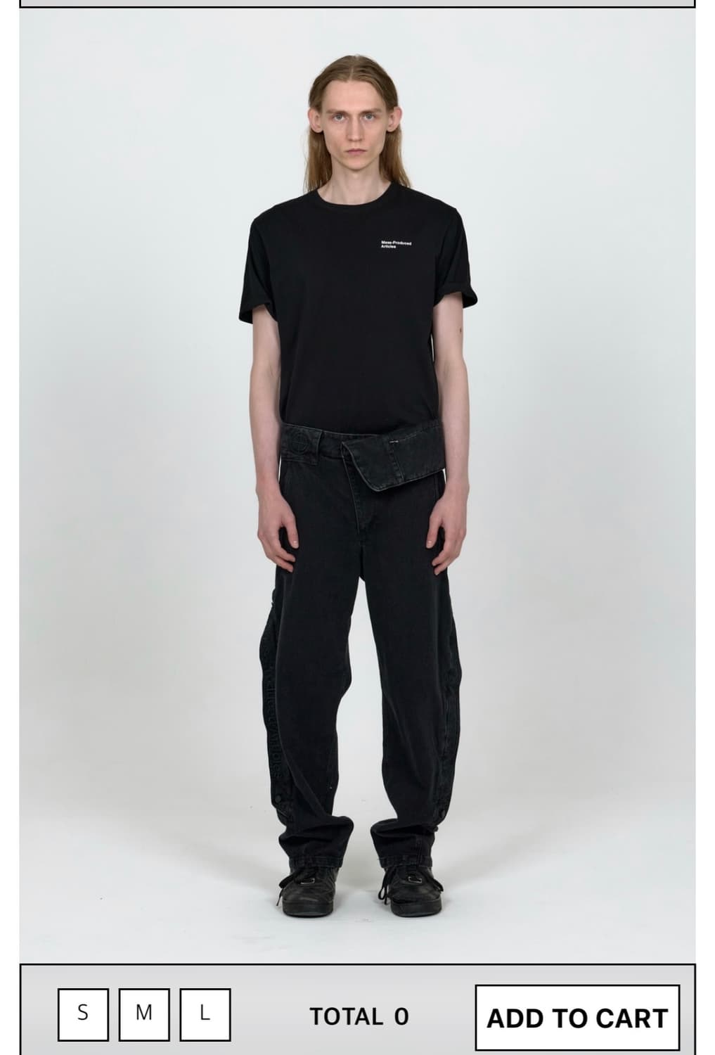 MPa SINGLE WAIST POCKET PANTS  플라스틱프로덕트 상품이미지1