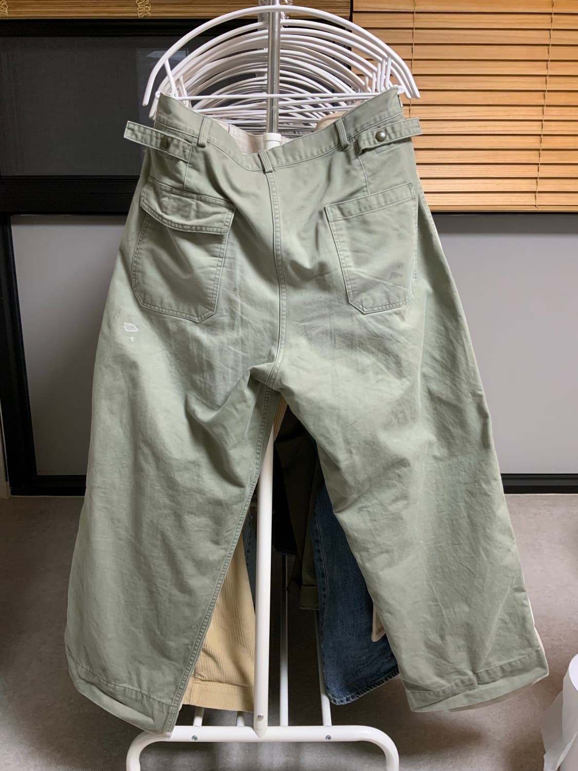 바우와우 REPAIRED USAF 메카닉 팬츠 (라지) 상품이미지2