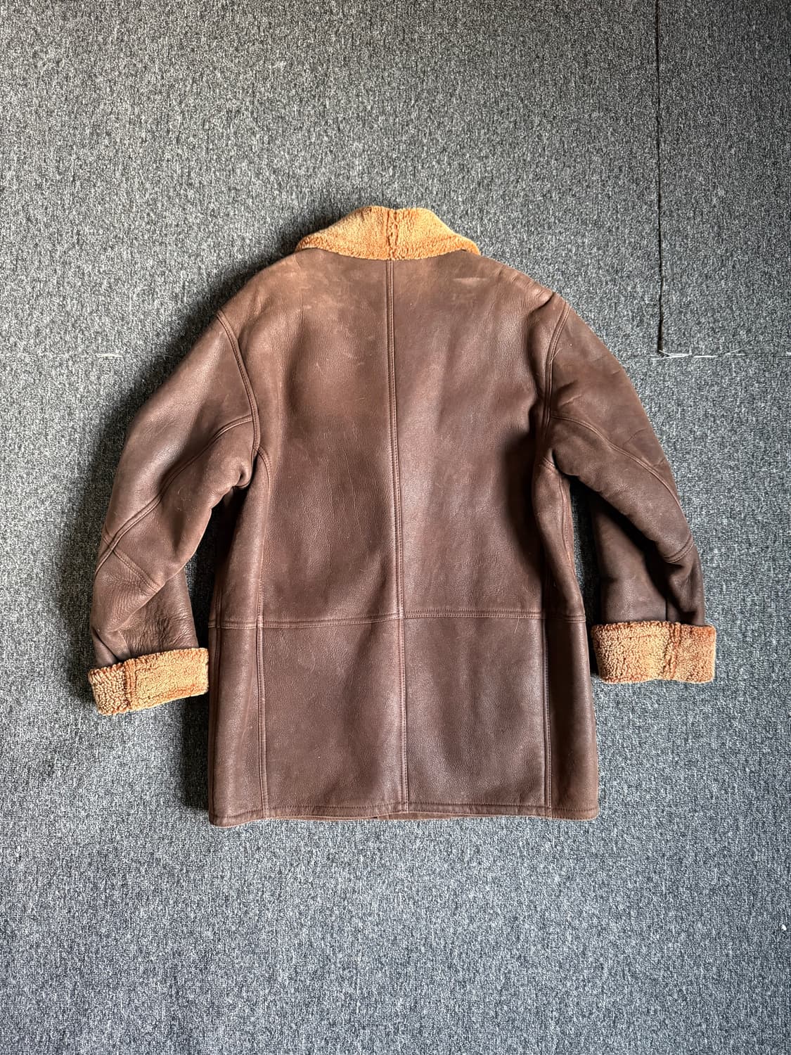 LAPOMME 90s 양가죽 무스탕 상품이미지10