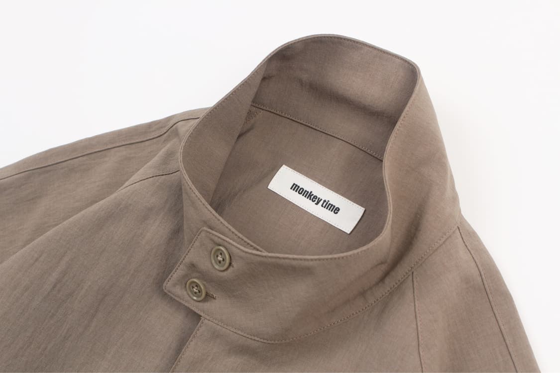 MONKEY TIME Dog Ear Collar Raglan Shirt 상품이미지4