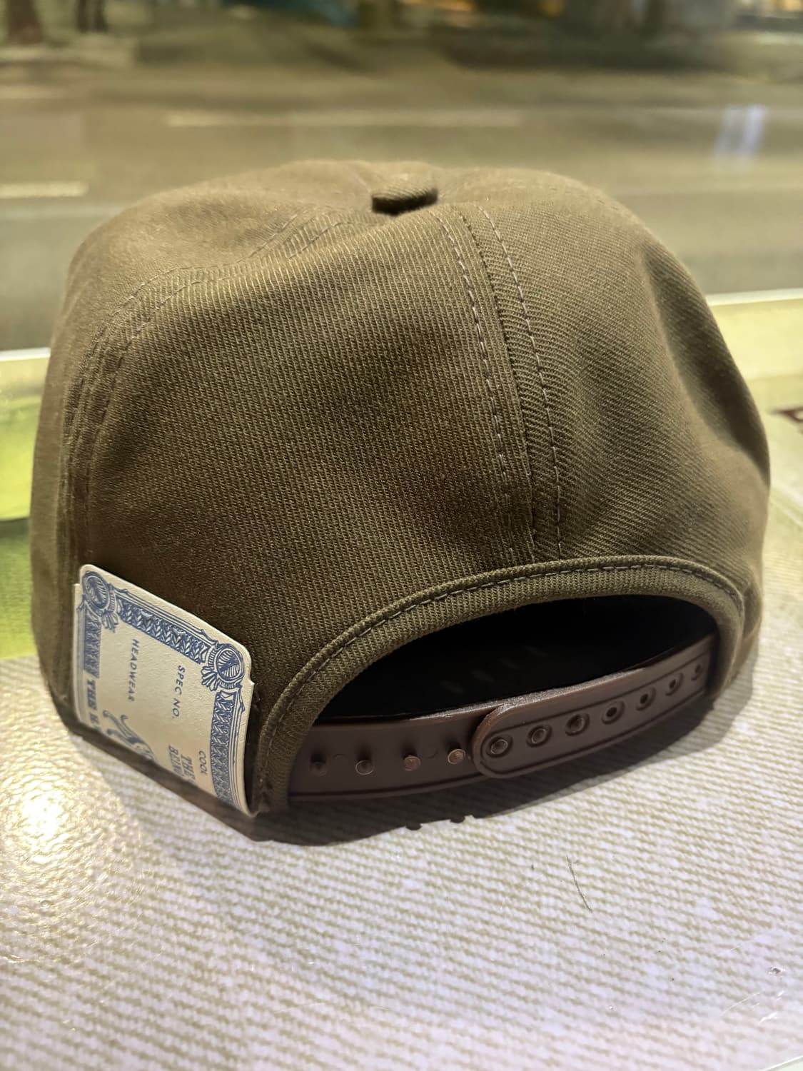 H.W.DOG & CO. 도그앤코 모자 브라운 40 상품이미지2