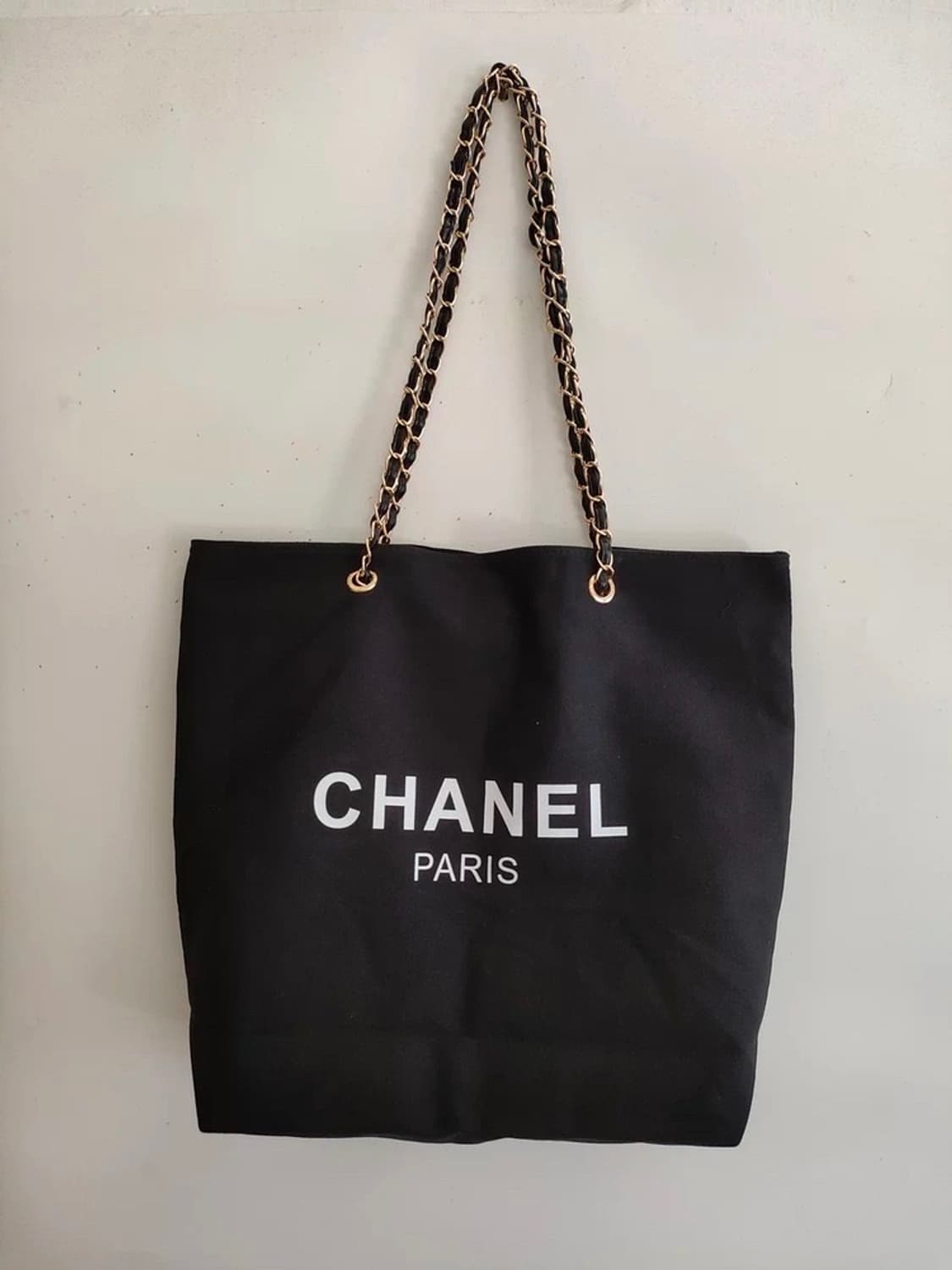 샤넬 뷰티 라인 체인 숄더 에코백 상품이미지3