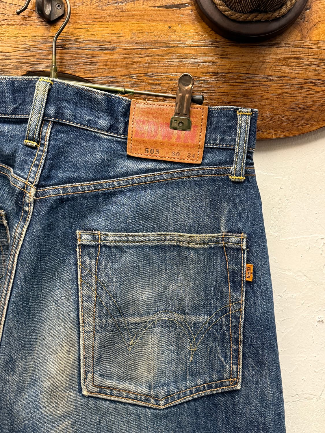 Japan Edwin 505 Wide Straight Selvedge D 상품이미지3