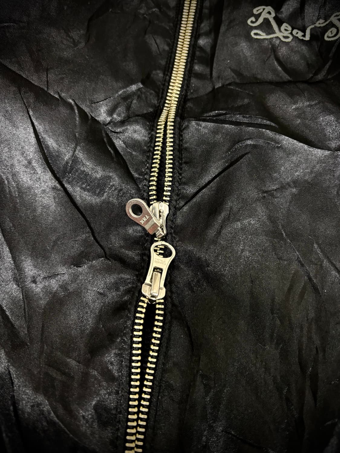 Oriental Black Nylon Skull 2-way Jacket 상품이미지7