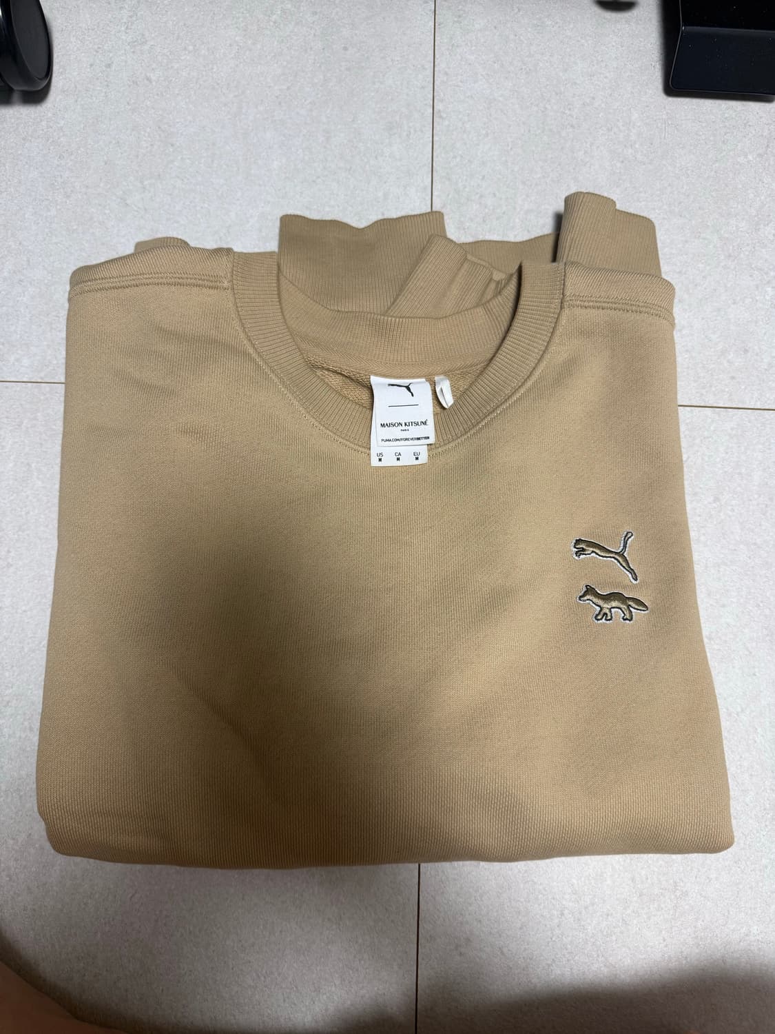 푸마 메종키츠네 맨투맨 상품이미지3