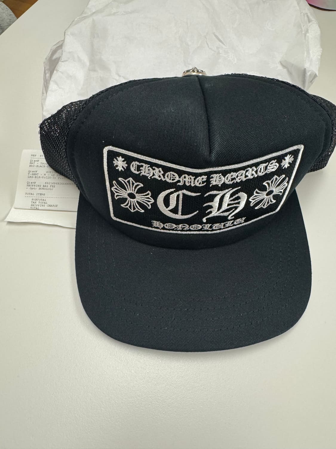 크롬하츠 트러커햇 블랙 상품이미지2