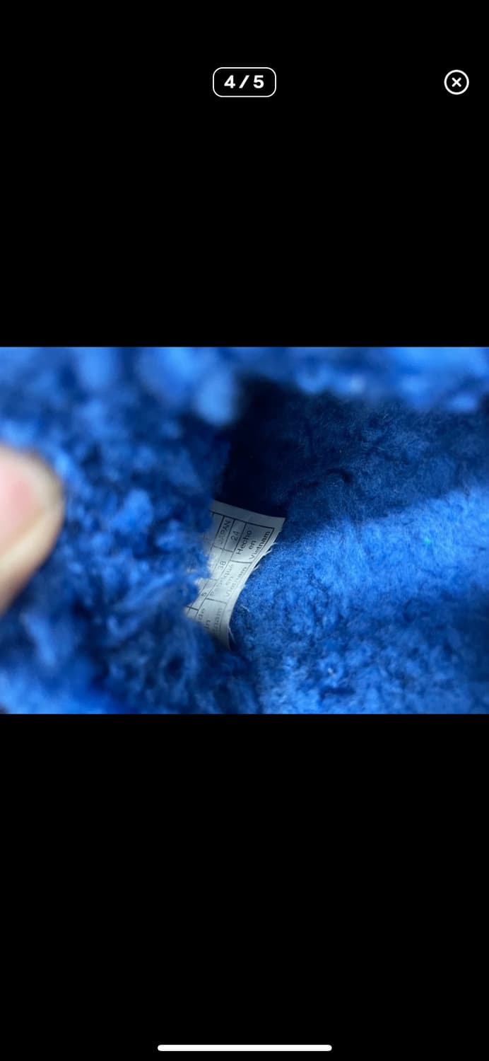 어그 플러피타 플랫폼 블루 슬라이드 A3462 상품이미지3