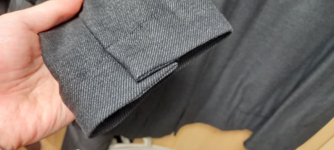 에잇세컨즈 코튼 트윌 블루종 자켓 XXL 상품이미지4