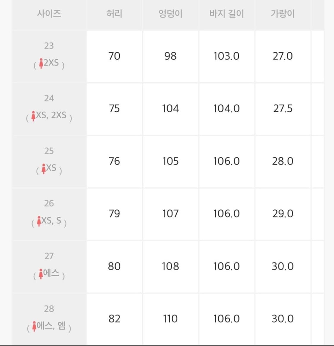 갭 엑스트라 배기진 상품이미지4