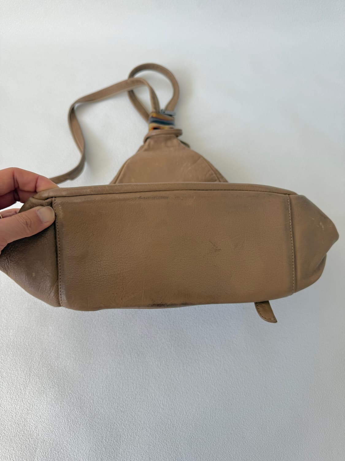 올드 레노마(renoma) 레더 슬링 백팩 상품이미지3