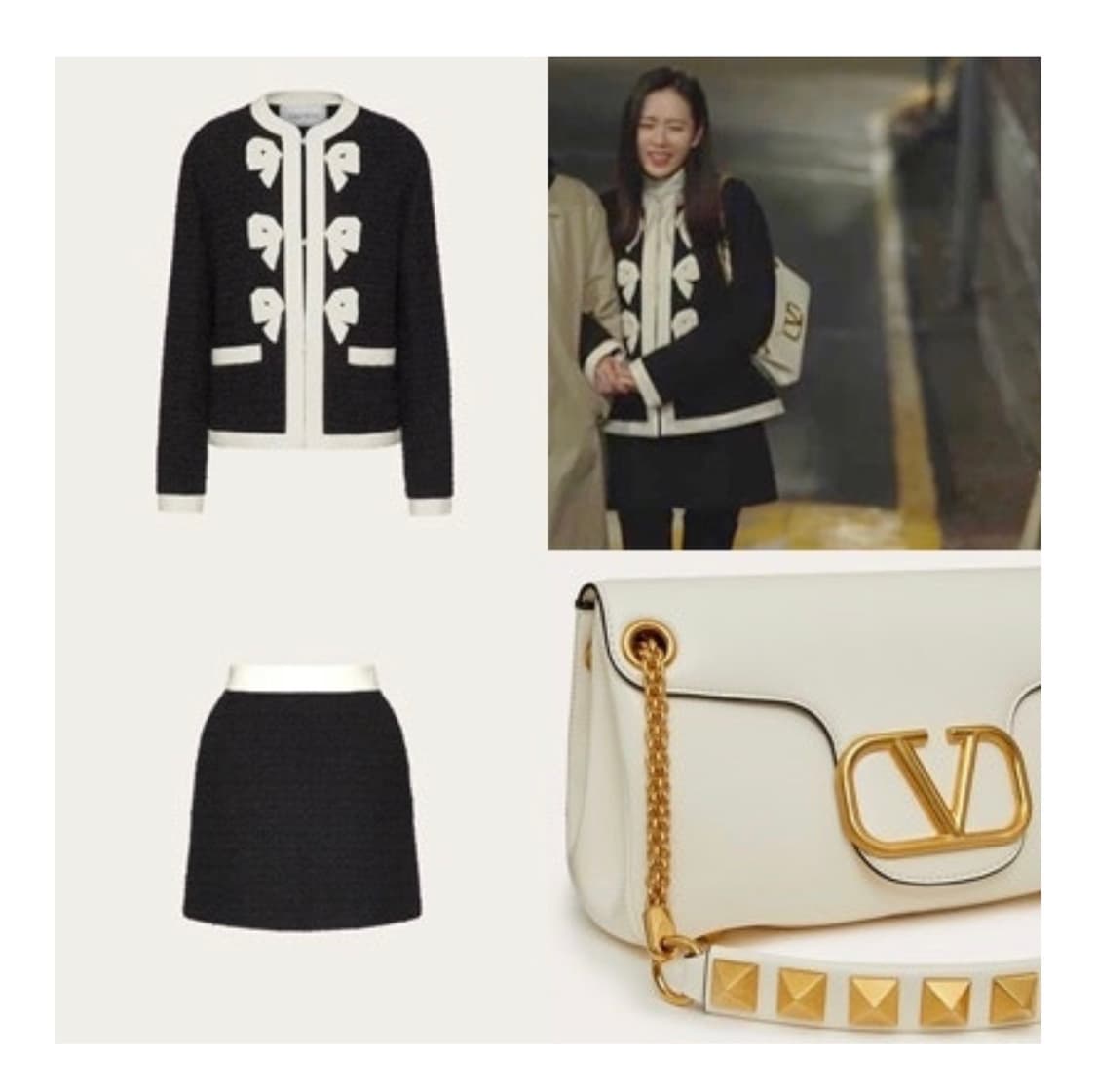 발렌티노 울 트위드 자켓 40 상품이미지6