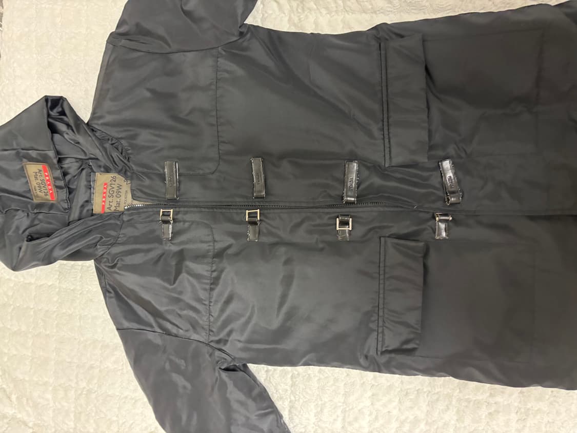 프라다 레더버클 자켓 상품이미지7