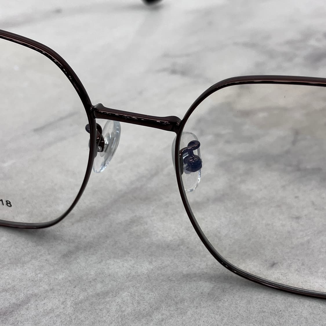 C43 CLD9 유광 브라운 웰링턴 메탈테 안경 상품이미지5