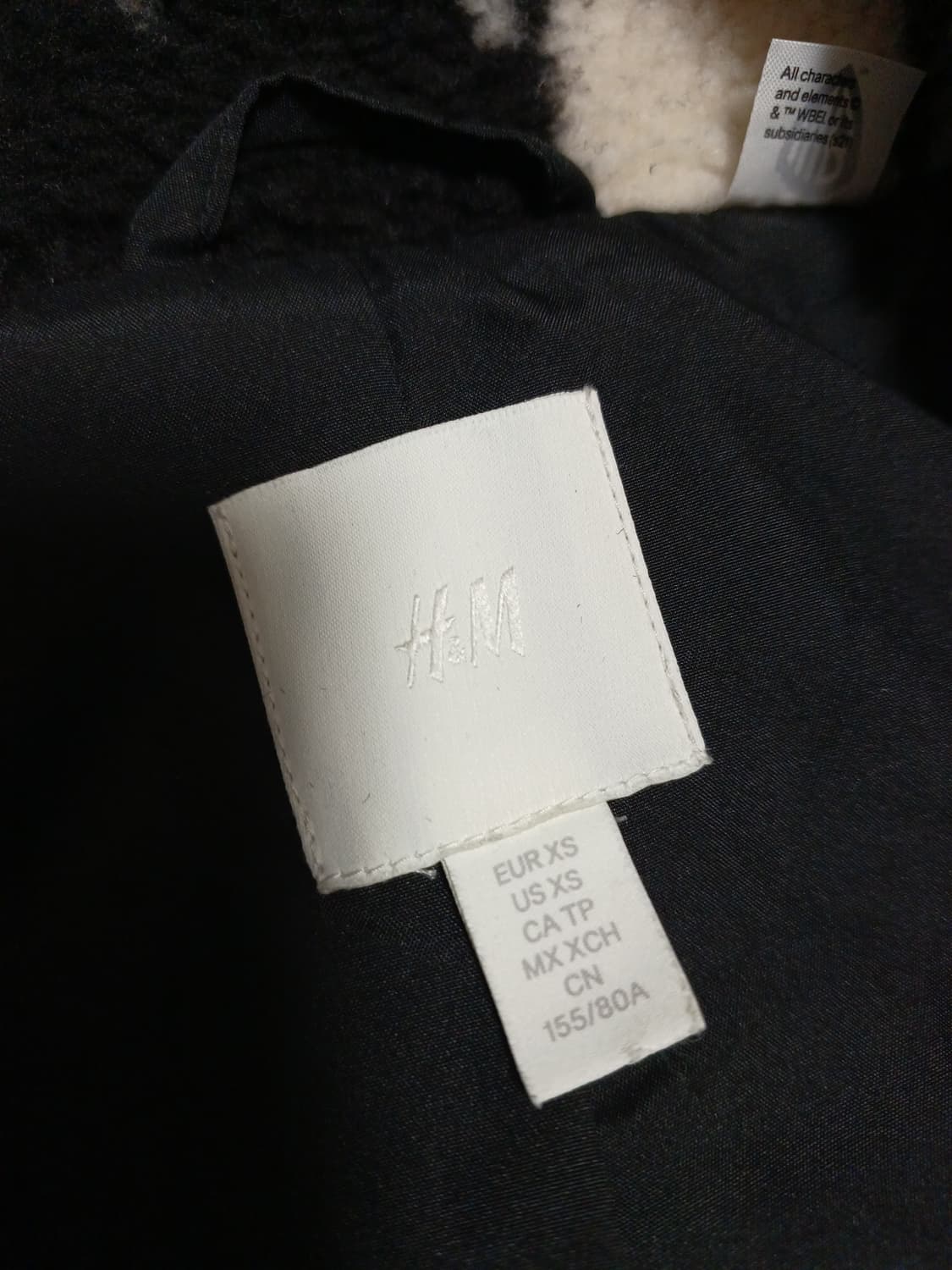 H&M 플리스 집업 자켓 / 따뜻한 양털 스타일 / 포인트 패턴 상품이미지5