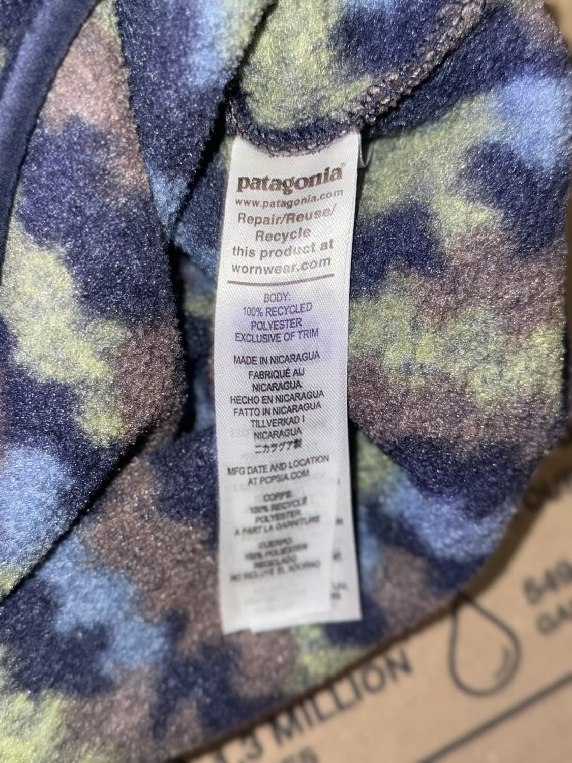 17FW 파타고니아 신칠라 스냅-T 네이비/올리브 상품이미지2