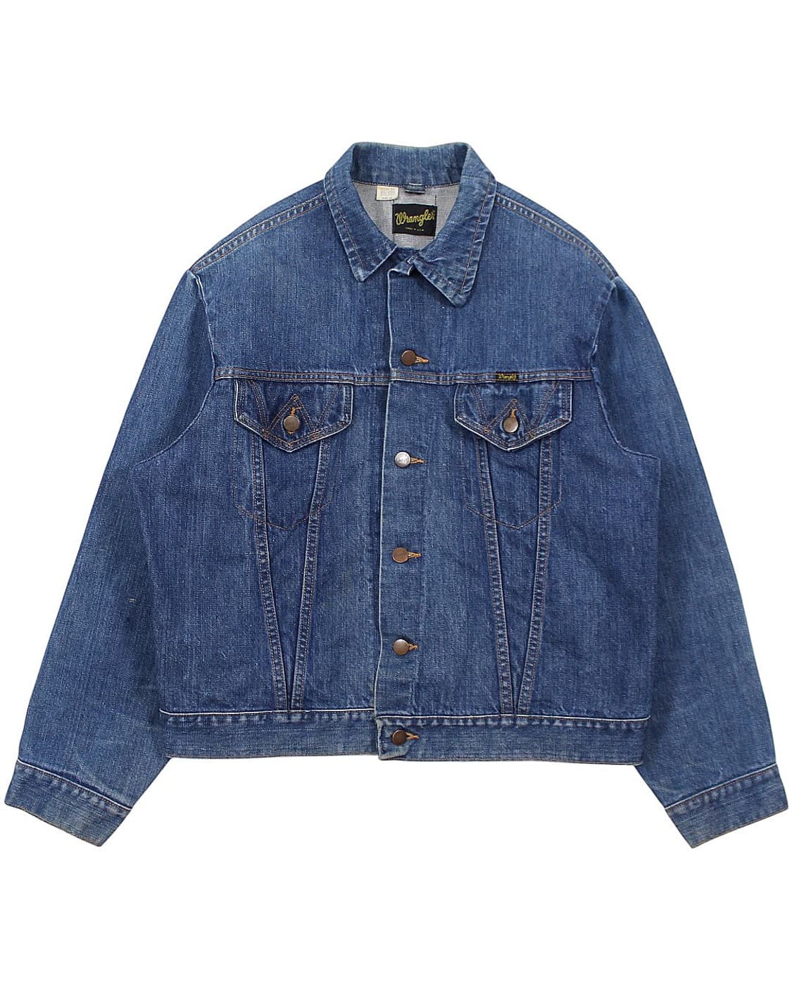 1970s USA 랭글러 127MJ 데님 자켓 빈티지 미국제 상품이미지1
