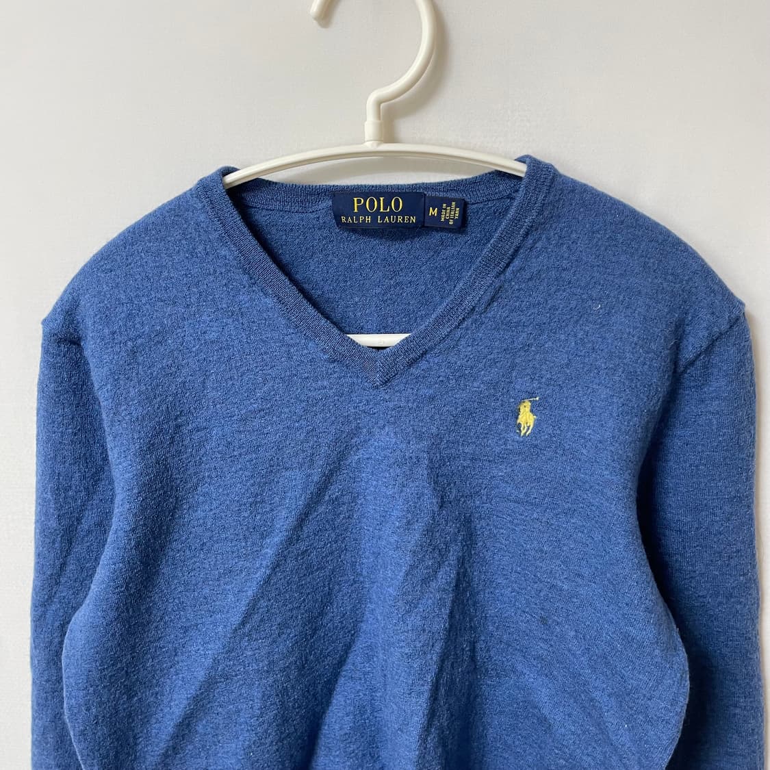 [ L ] 폴로 랄프로렌 여성 메리노울 브이넥 니트  상품이미지2
