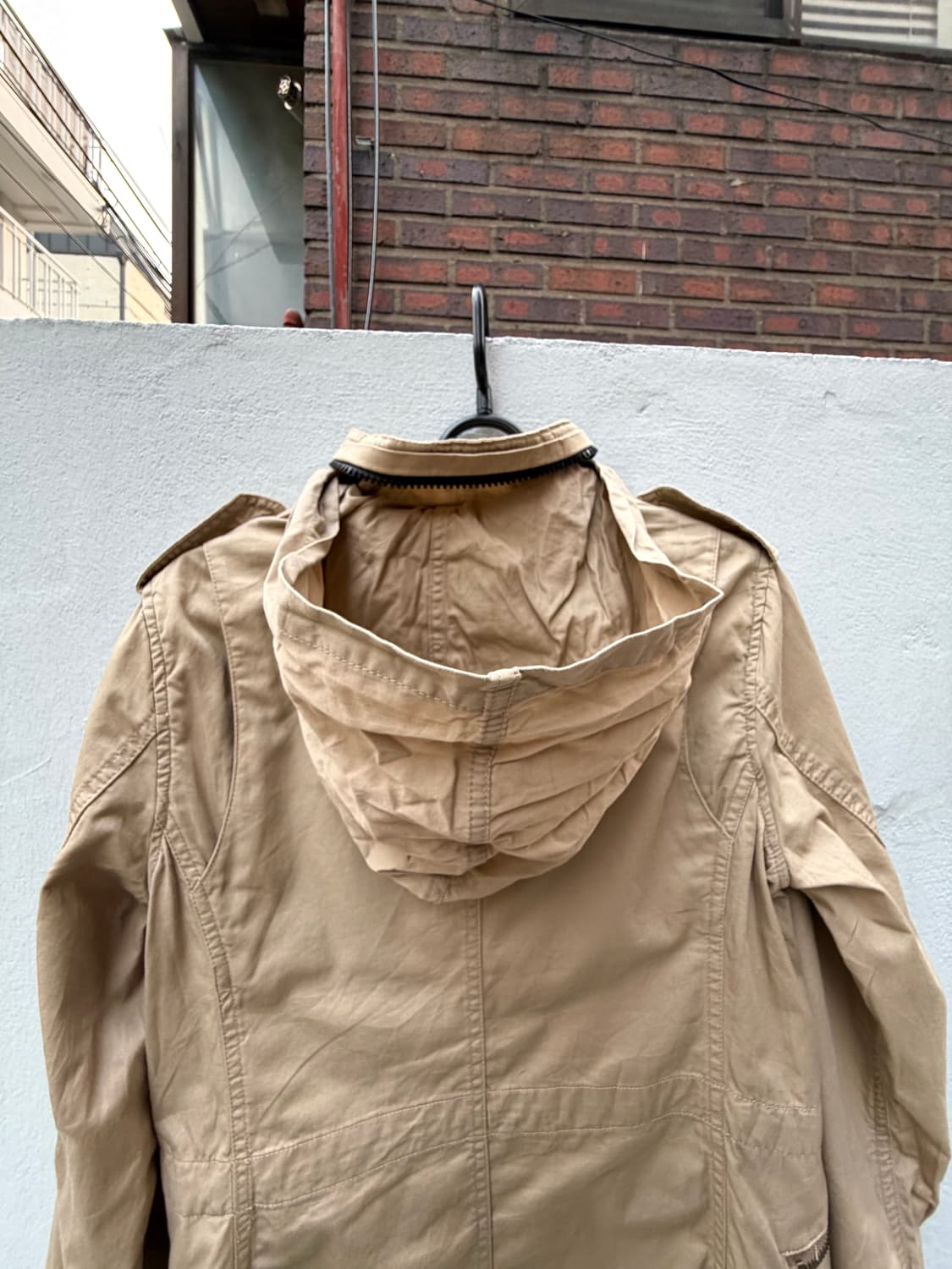 00‘s 본더치 Y2K 사파리 필드 자켓 베이지 야상 상품이미지6