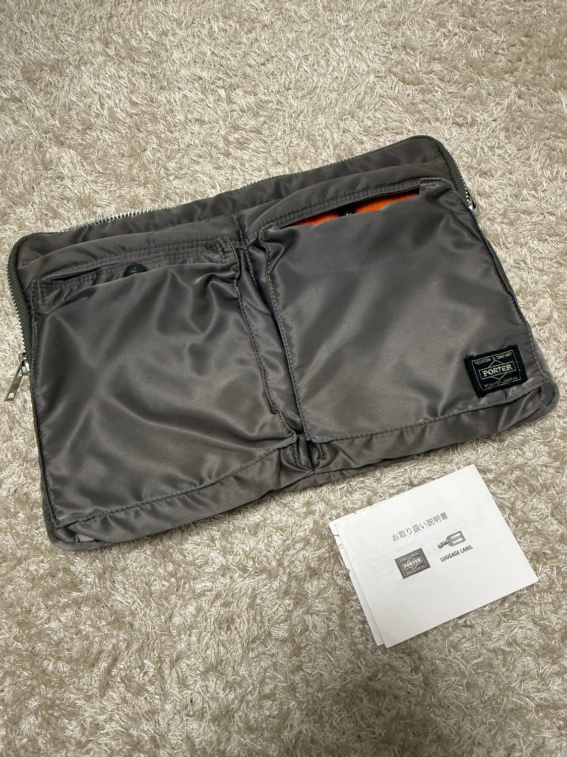 요시다포터 도큐먼트 케이스 클러치 상품이미지7