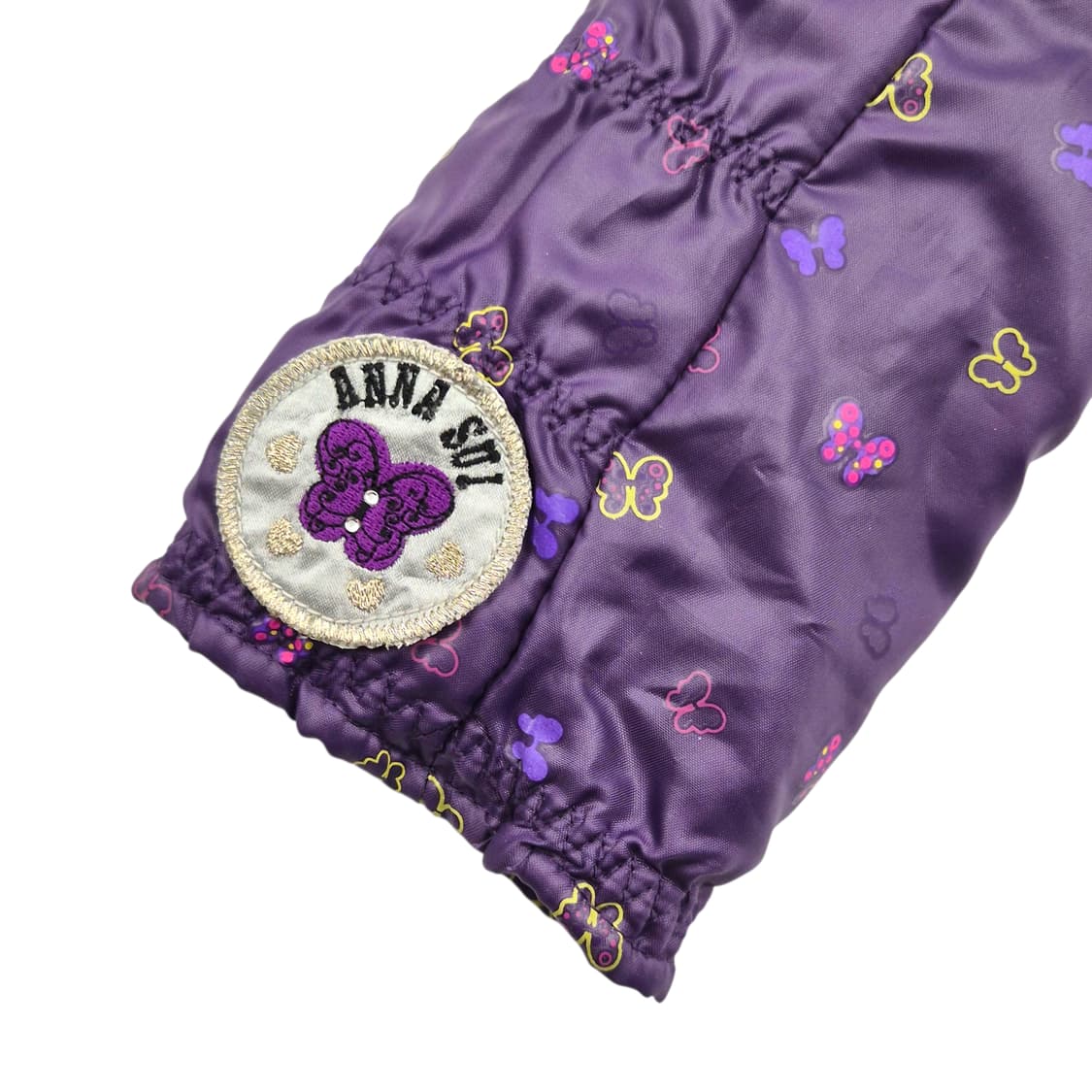 05s 안나수이 퍼플 패디드 퍼 나비 글로브 상품이미지4