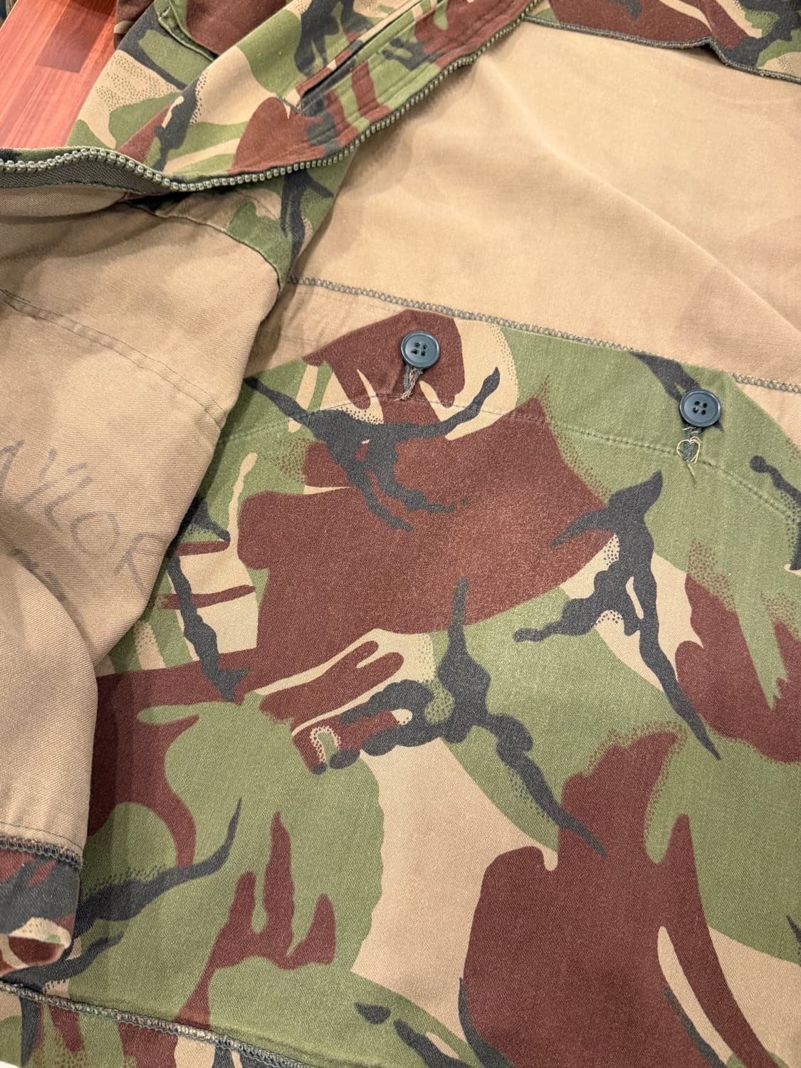 90s Military British Army 영국군 DPM 필드 자켁 상품이미지9