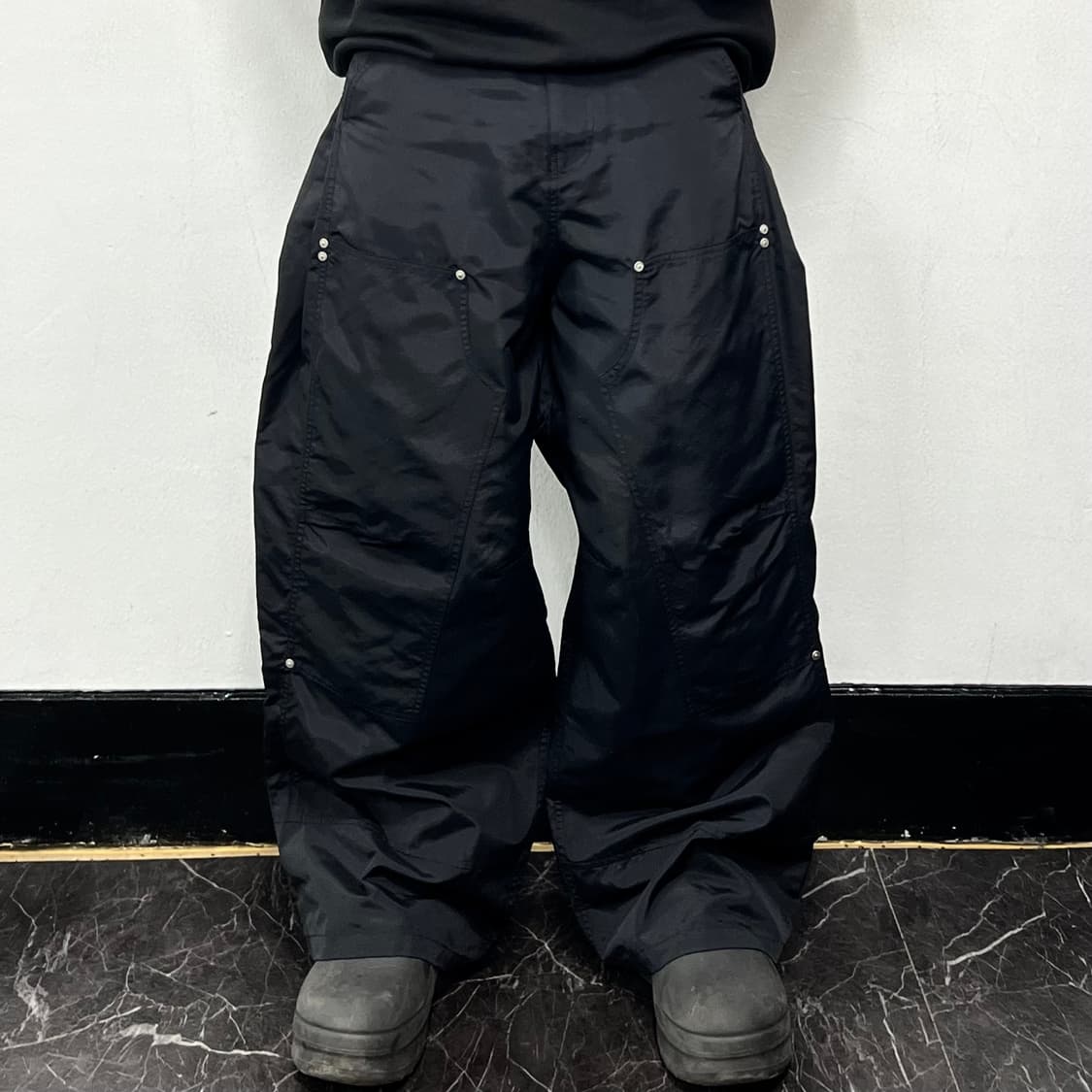 IEY 이에이 오버와이드 벌룬 카펜터 팬츠 상품이미지2