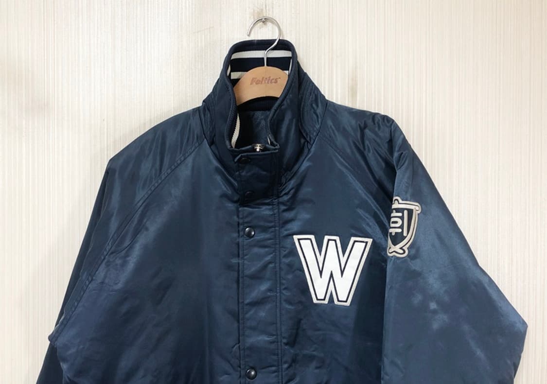 휘문중학교 야구부 선수실착 점퍼/동계자켓 95 상품이미지2