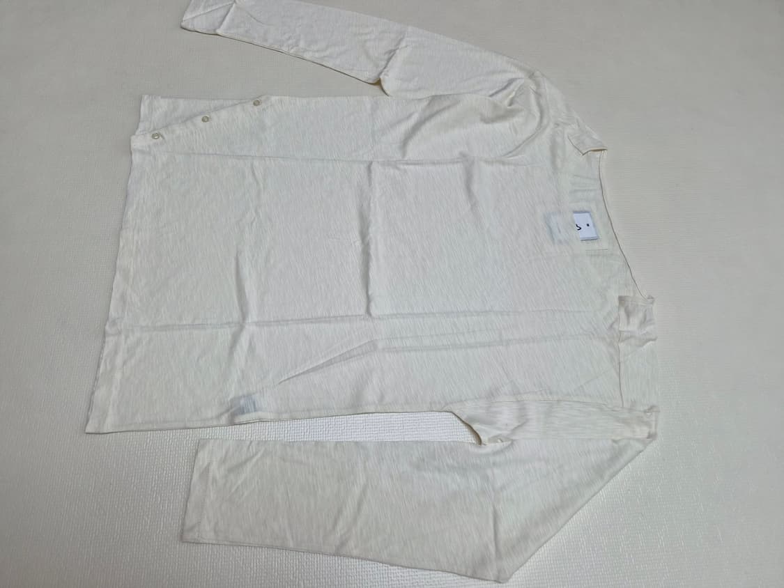 몰리 Mouli 남자 보트넥 슬럽 티셔츠 100 아이보리 상품이미지2