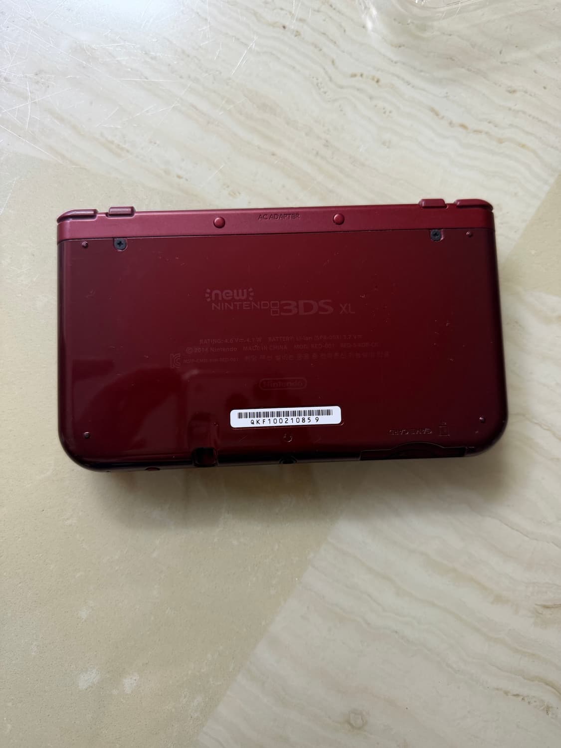 닌텐도 3DS XL 레드 본체+게임칩1개(급전) 상품이미지3