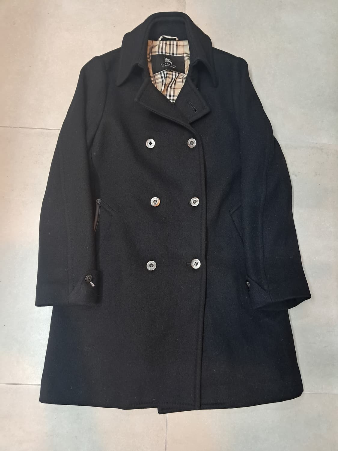 버버리 블랙 라벨 더블 코트 L(정품) 상품이미지1